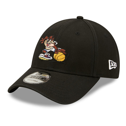 Gorra de béisbol 9FORTY Character Sports Looney Tunes Taz de New Era - Negro