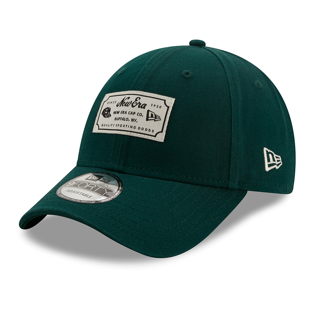 Gorra de béisbol 9FORTY NE Heritage de New Era - Verde Oscuro