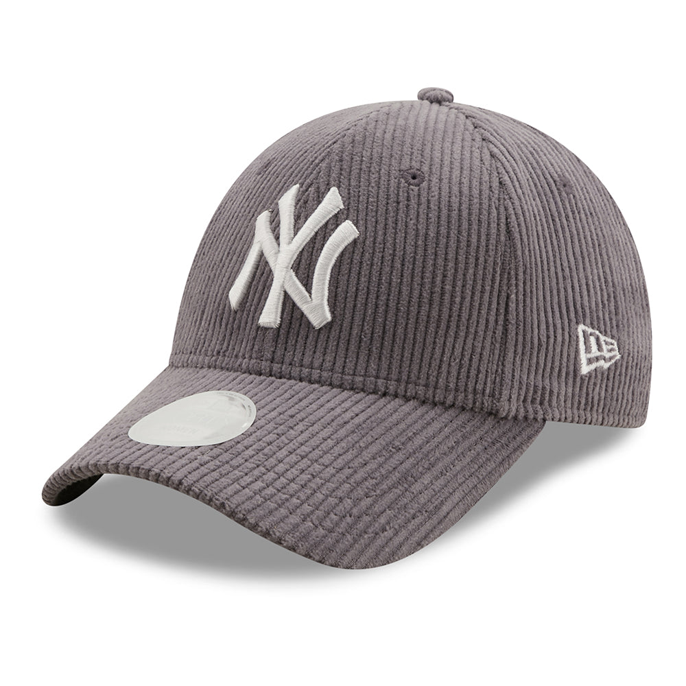 Gorra de béisbol 9FORTY MLB Fashion Cord New York Yankees de New Era - Gris