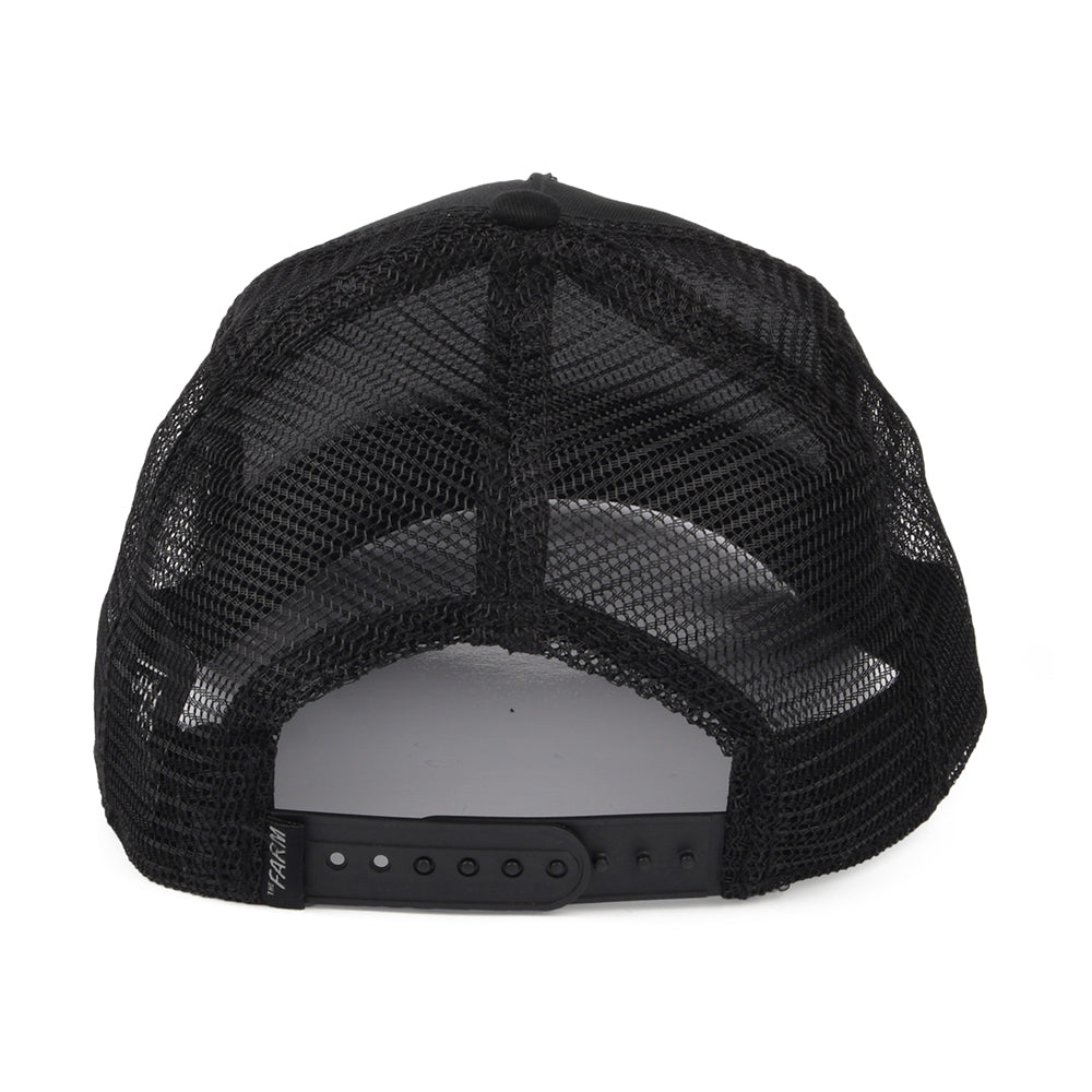 Gorra Trucker Rager de Goorin - Negro