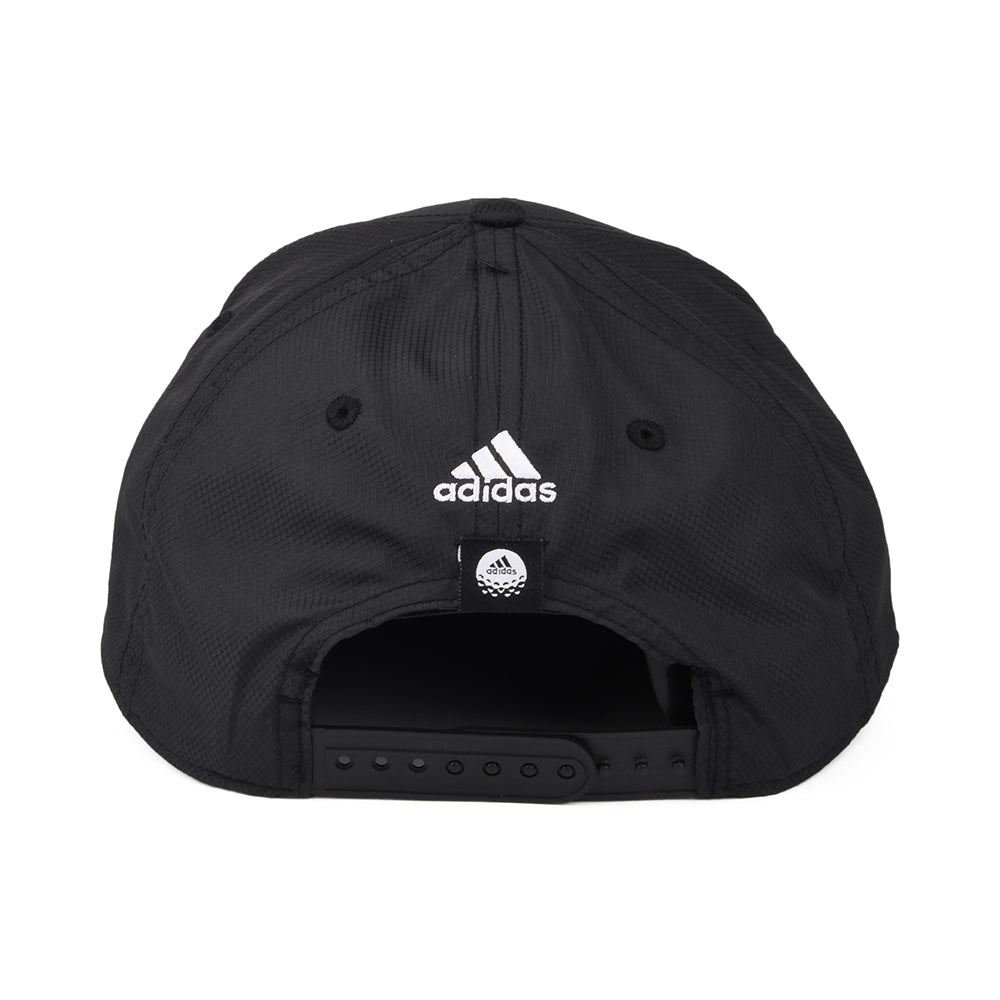 Gorra de béisbol Golf Tour 3 Stripes reciclado de Adidas - Negro