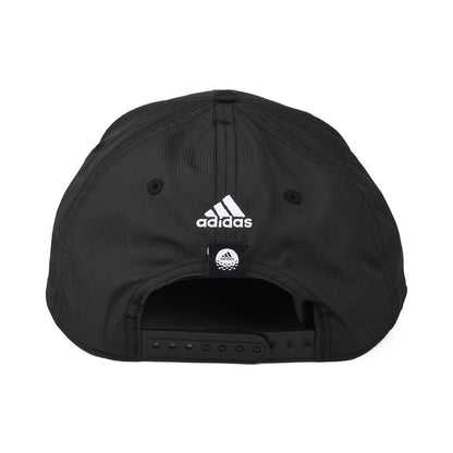 Gorra de béisbol Golf Tour 3 Stripes reciclado de Adidas - Negro