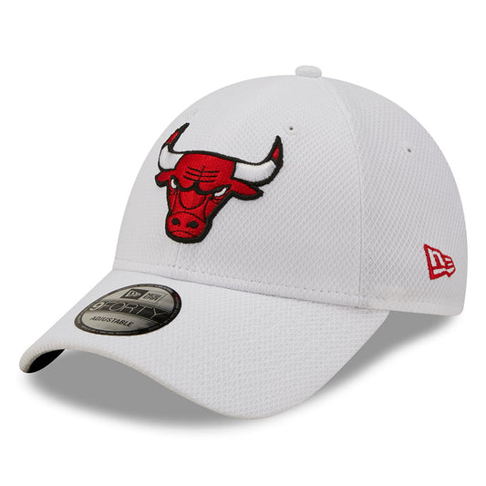 Gorra de béisbol 9FORTY NBA Diamond Era Chicago Bulls de New Era - Blanco