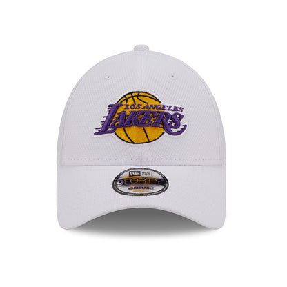 Gorra de béisbol 9FORTY NBA Diamond Era L.A. Lakers de New Era - Blanco