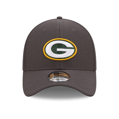 Gorra de béisbol 39THIRTY NFL Hex Tech Green Bay Packers de New Era - Gris