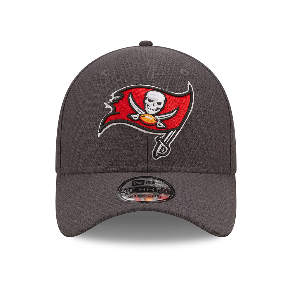 Gorra de béisbol 39THIRTY NFL Hex Tech Tampa Bay Buccaneers de New Era - Gris