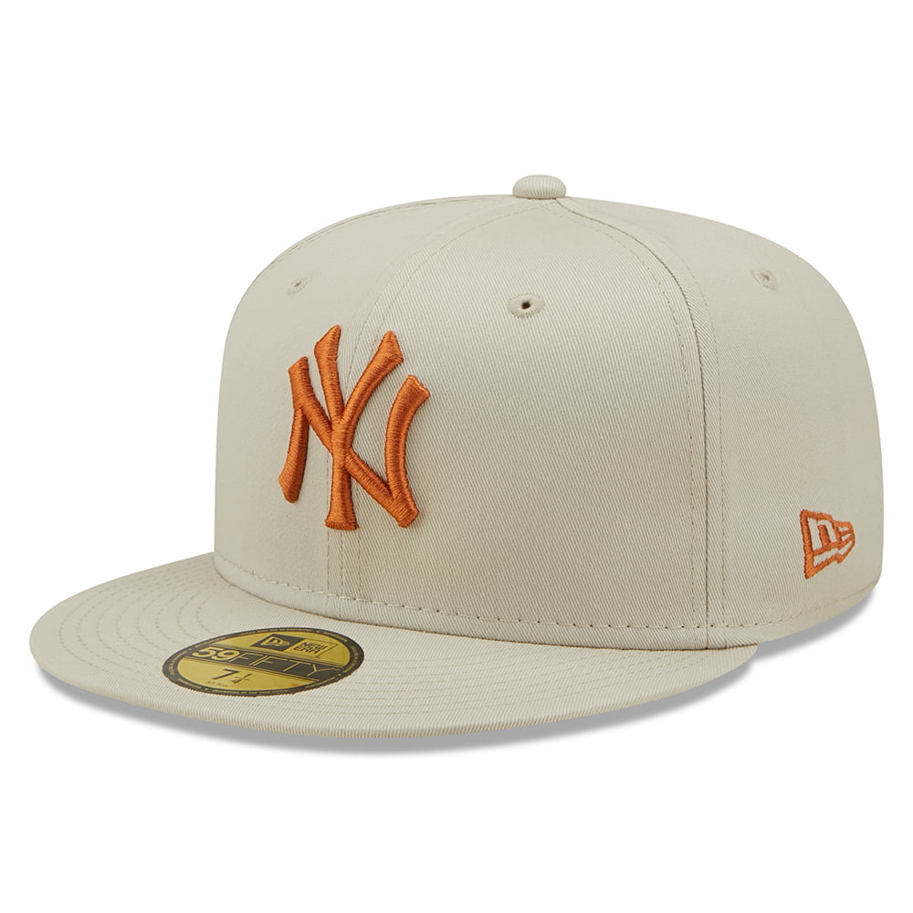 Gorra de béisbol 59FIFTY MLB League Essential I New York Yankees de New Era - Piedra-Caramelo