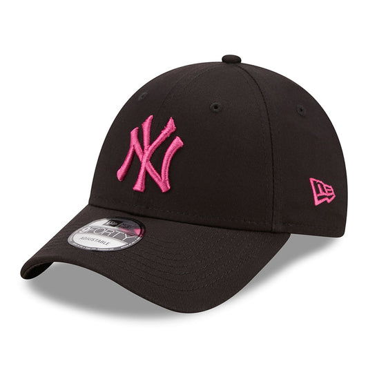 Gorra de béisbol 9FORTY MLB League Essential ll New York Yankees de New Era - Negro-Morado