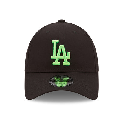 Gorra de béisbol 9FORTY MLB Neon Pack L.A. Dodgers de New Era - Negro-Verde