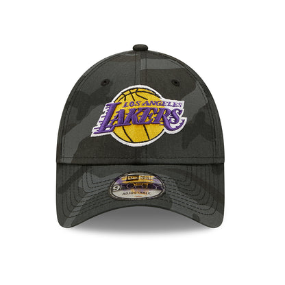 Gorra de béisbol 9FORTY NBA Camo L.A. Lakers de New Era - Gris-Camuflaje