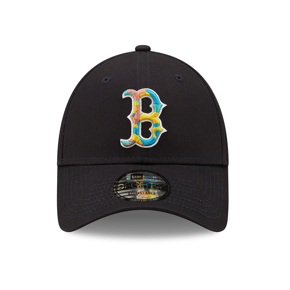 Gorra de béisbol 9FORTY MLB Camo Infill II Boston Red Sox de New Era - Azul Marino