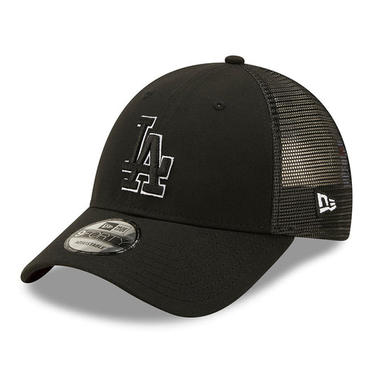 Gorra Trucker 9FORTY MLB Home Field L.A. Dodgers de New Era - Negro