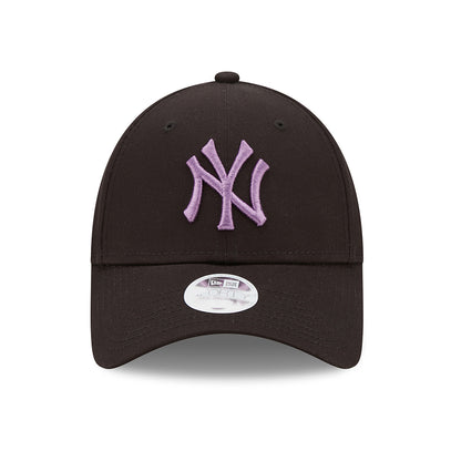 Gorra de béisbol 9FORTY MLB League Essential New York Yankees de New Era - Negro-Morado