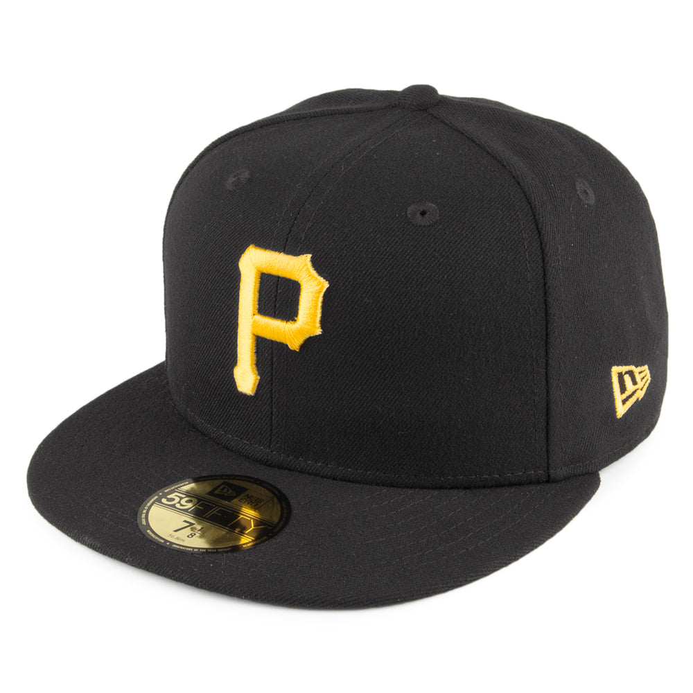 Gorra de béisbol 59FIFTY On Field - Game AC Perf Pittsburgh Pirates de New Era - Negro
