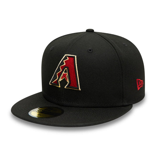 Gorra de béisbol 59FIFTY MLB On Field AC Perf Arizona Diamondbacks de New Era - Negro