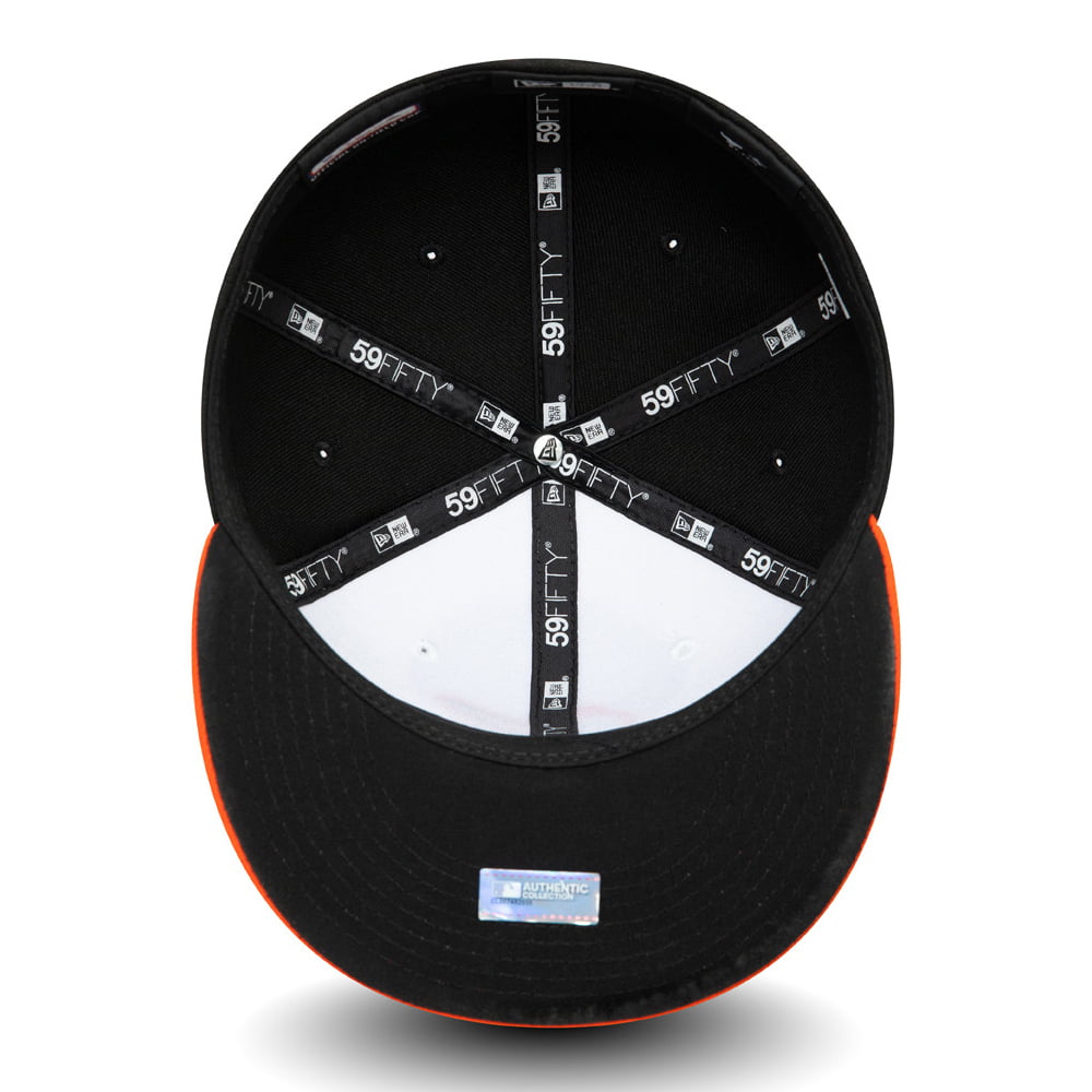 Gorra de béisbol 59FIFTY MLB On Field AC Perf Baltimore Orioles de New Era - Blanco-Naranja