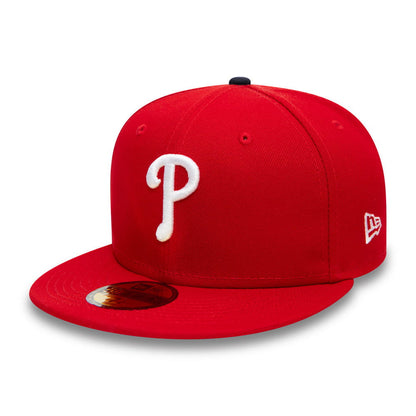 Gorra de béisbol 59FIFTY MLB On Field AC Perf Philadelphia Phillies de New Era - Rojo