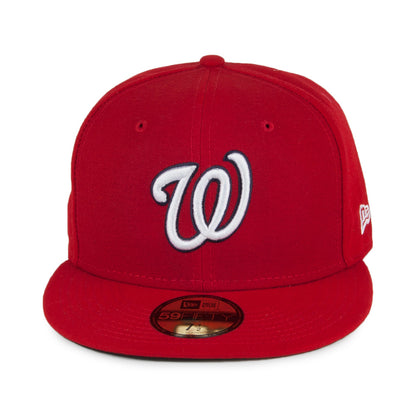Gorra de béisbol 59FIFTY MLB On Field AC Perf Washington Nationals de New Era - Rojo