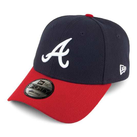 Gorra béisbol 9FORTY League Atlanta Braves New Era - Azul Marino-Rojo