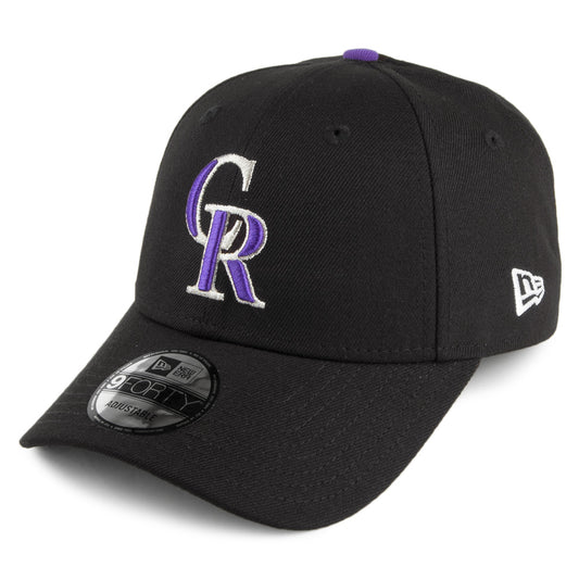 Gorra de béisbol 9FORTY League Colorado Rockies de New Era - Negro