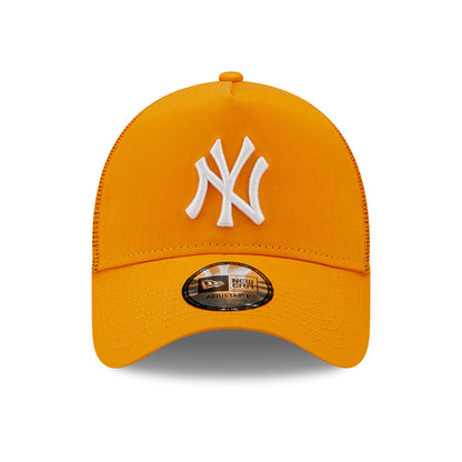 Gorra Trucker A-Frame MLB Tonal Mesh New York Yankees de New Era - Naranja