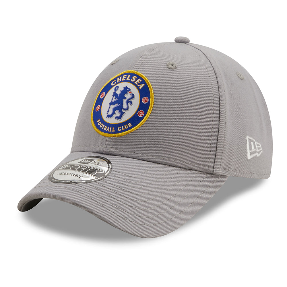 Gorra de béisbol 9FORTY Side Screenprint Chelsea FC de New Era - Gris