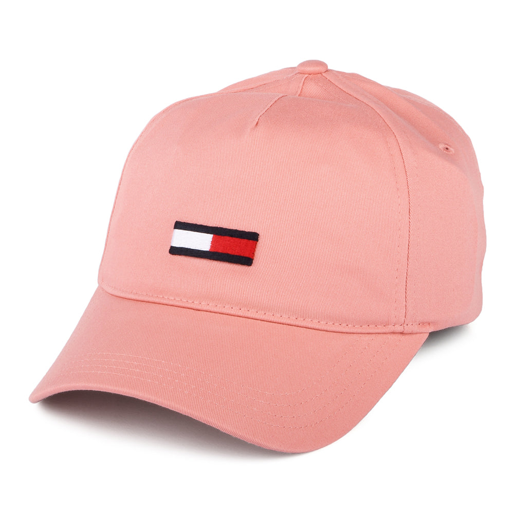 Gorra de béisbol TJW Flag de Tommy Hilfiger - Rosa Claro