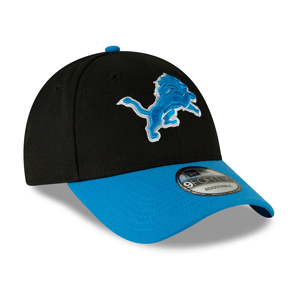 Gorra de béisbol 9FORTY NFL The League Detroit Lions de New Era - Negro-Azul