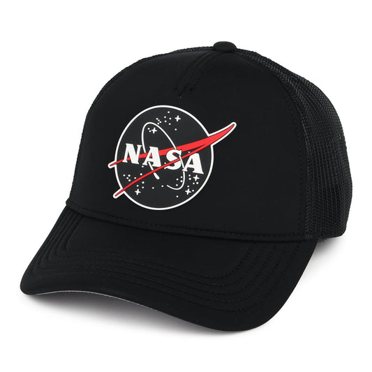Gorra Trucker Riptide Valin de NASA - Negro