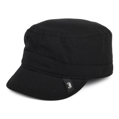 Gorra militar Cadet de Jaxon & James - Negro