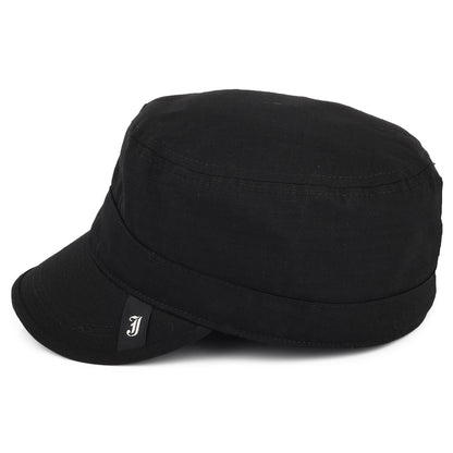 Gorra militar Cadet de Jaxon & James - Negro