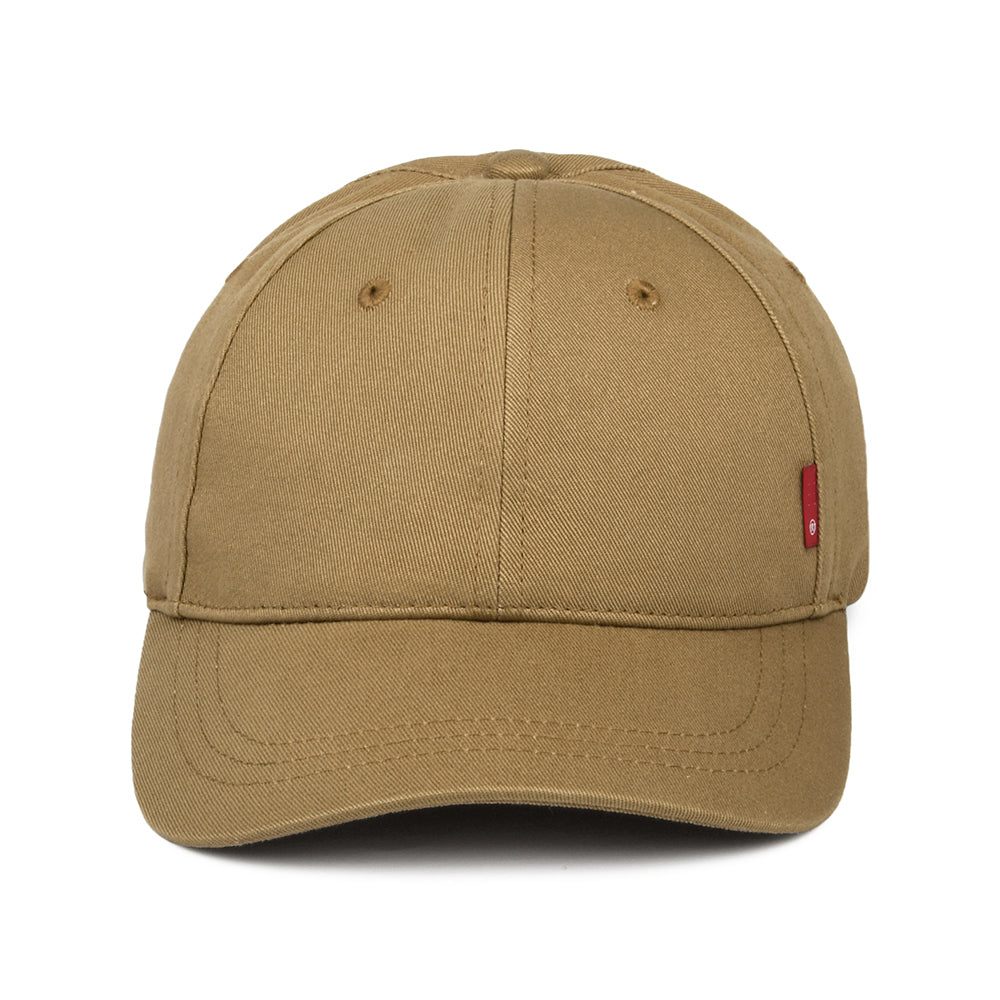 Gorra de béisbol Classic Twill Red Tab con etiqueta lisa de Levi's - Marrón