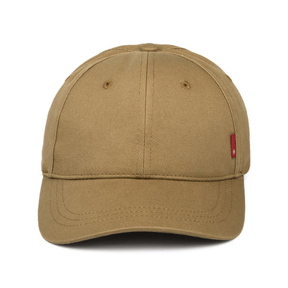 Gorra de béisbol Classic Twill Red Tab con etiqueta lisa de Levi's - Marrón