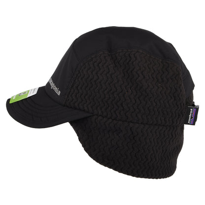 Gorra de béisbol Invierno Duckbill con orejeras de Patagonia - Negro