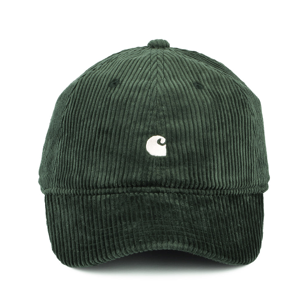 Gorra de béisbol Harlem de pana de Carhartt WIP - Bosque Claro