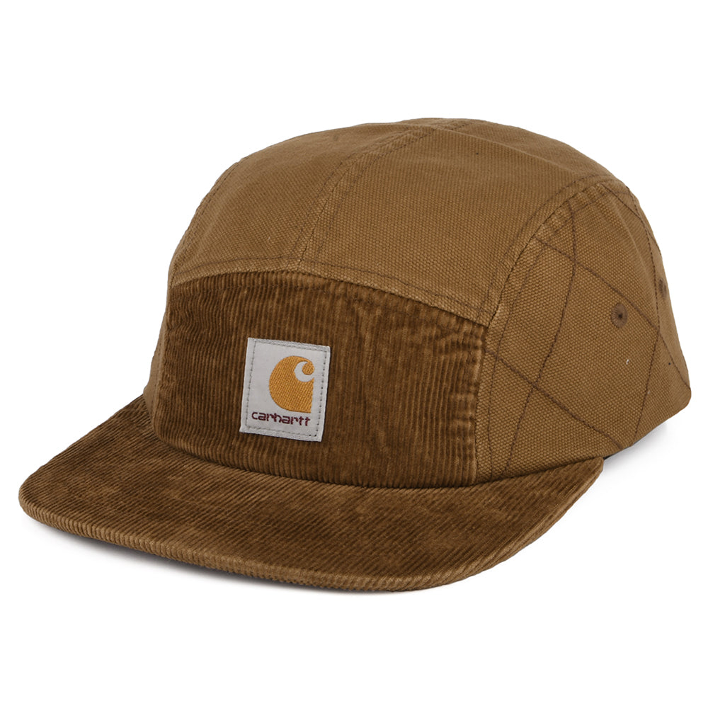 Gorra 5 paneles Kirby de algodón orgánico de Carhartt WIP - Marrón