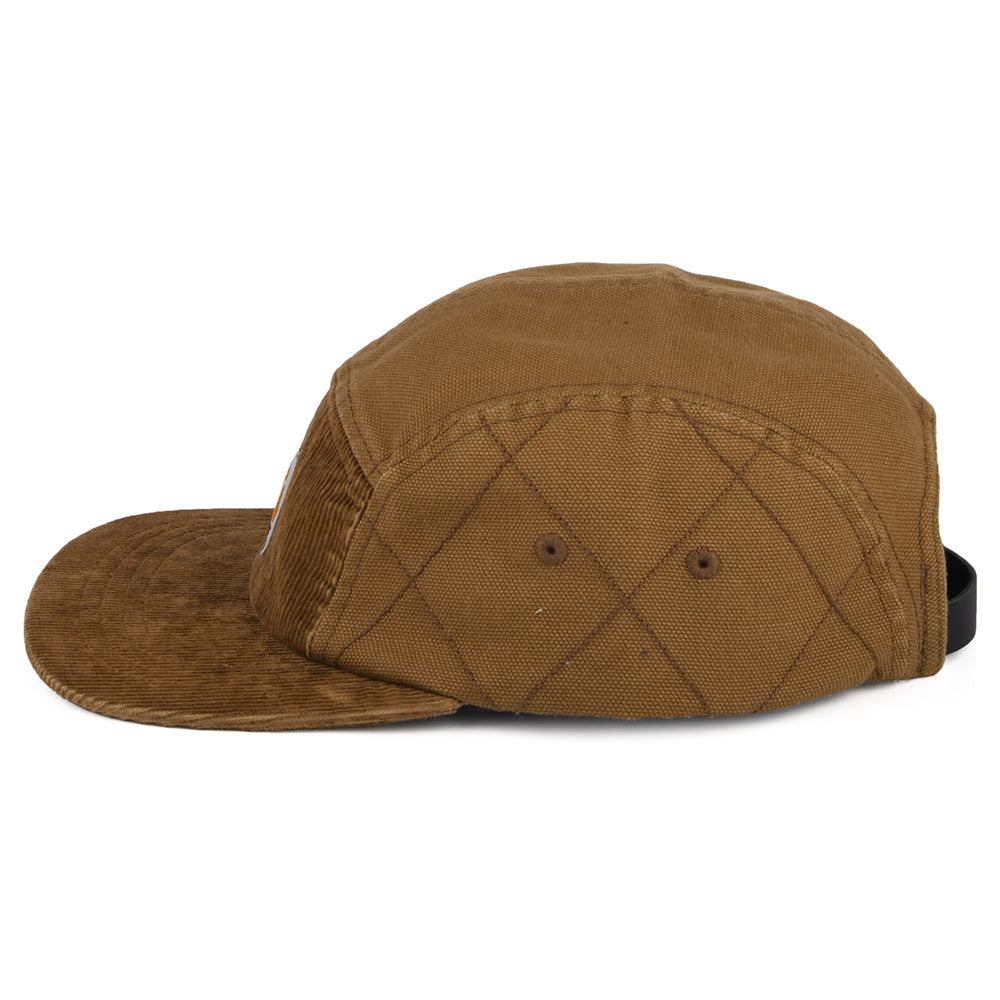 Gorra 5 paneles Kirby de algodón orgánico de Carhartt WIP - Marrón