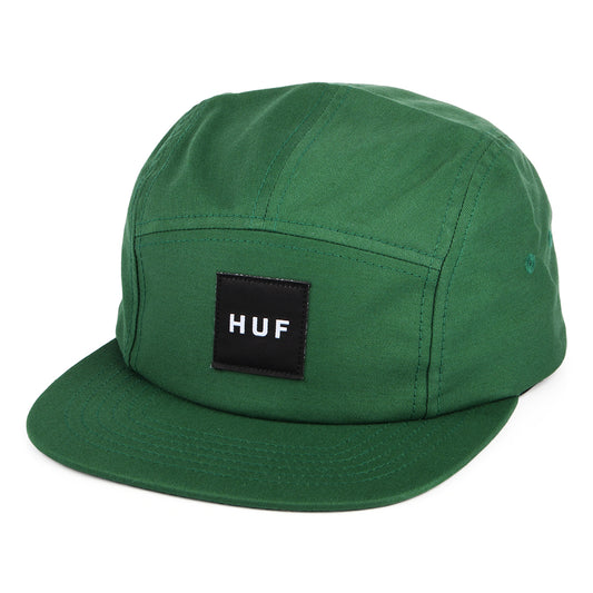 Gorra 5 paneles Essentials Box Logo de HUF - Bosque