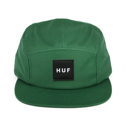 Gorra 5 paneles Essentials Box Logo de HUF - Bosque
