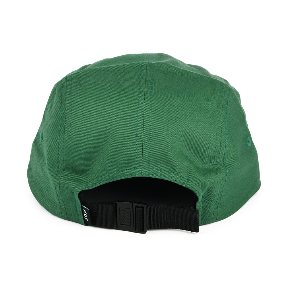 Gorra 5 paneles Essentials Box Logo de HUF - Bosque