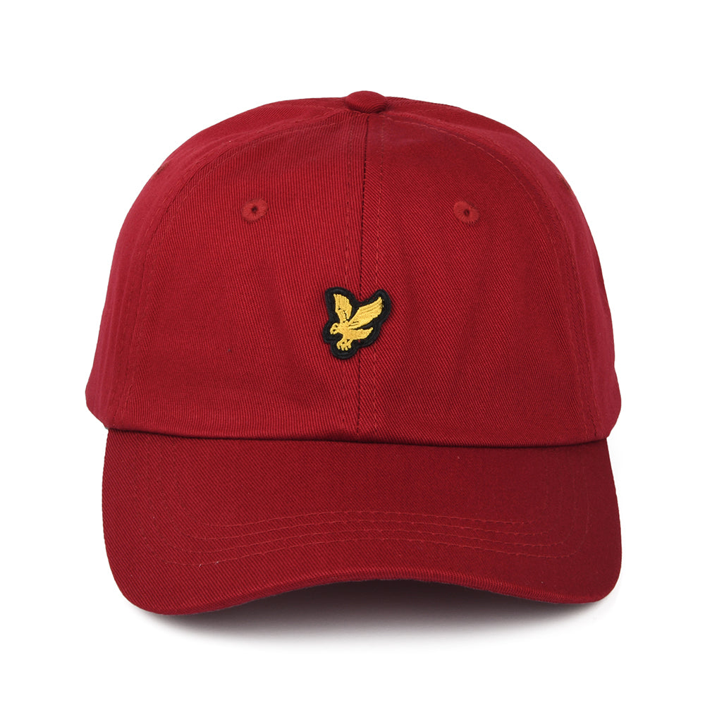 Gorra de béisbol Vintage de Lyle & Scott - Rojo Intenso