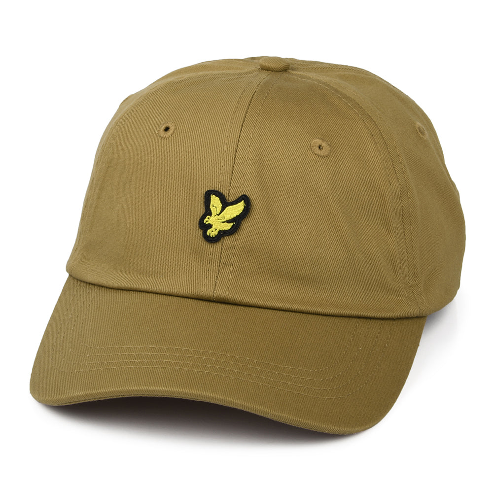 Gorra de béisbol Vintage de Lyle & Scott - Marrón Claro