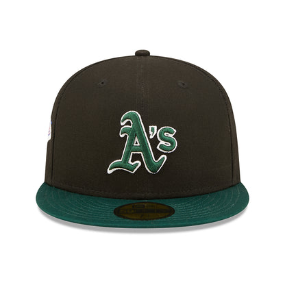 Gorra de béisbol 59FIFTY MLB World Series Oakland Athletics de New Era - Negro-Verde
