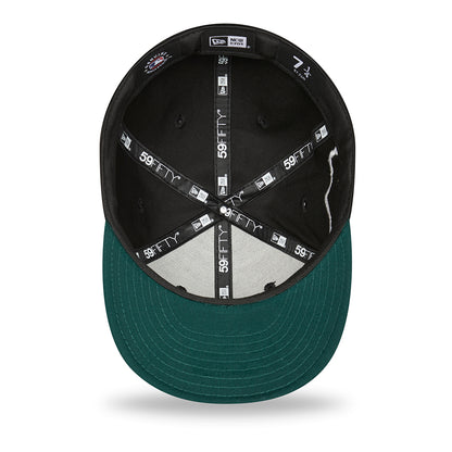 Gorra de béisbol 59FIFTY MLB World Series Oakland Athletics de New Era - Negro-Verde
