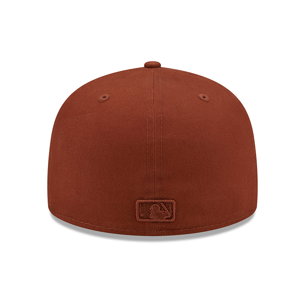Gorra de béisbol 59FIFTY MLB League Essential New York Yankees de New Era - Marrón-Negro