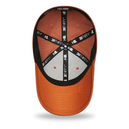 Gorra de béisbol 39THIRTY MLB Cord New York Yankees de New Era - Ladrillo-Blanco