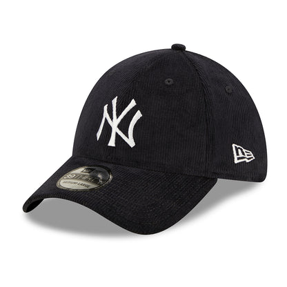 Gorra de béisbol 39THIRTY MLB Cord New York Yankees de New Era - Azul Marino-Blanco