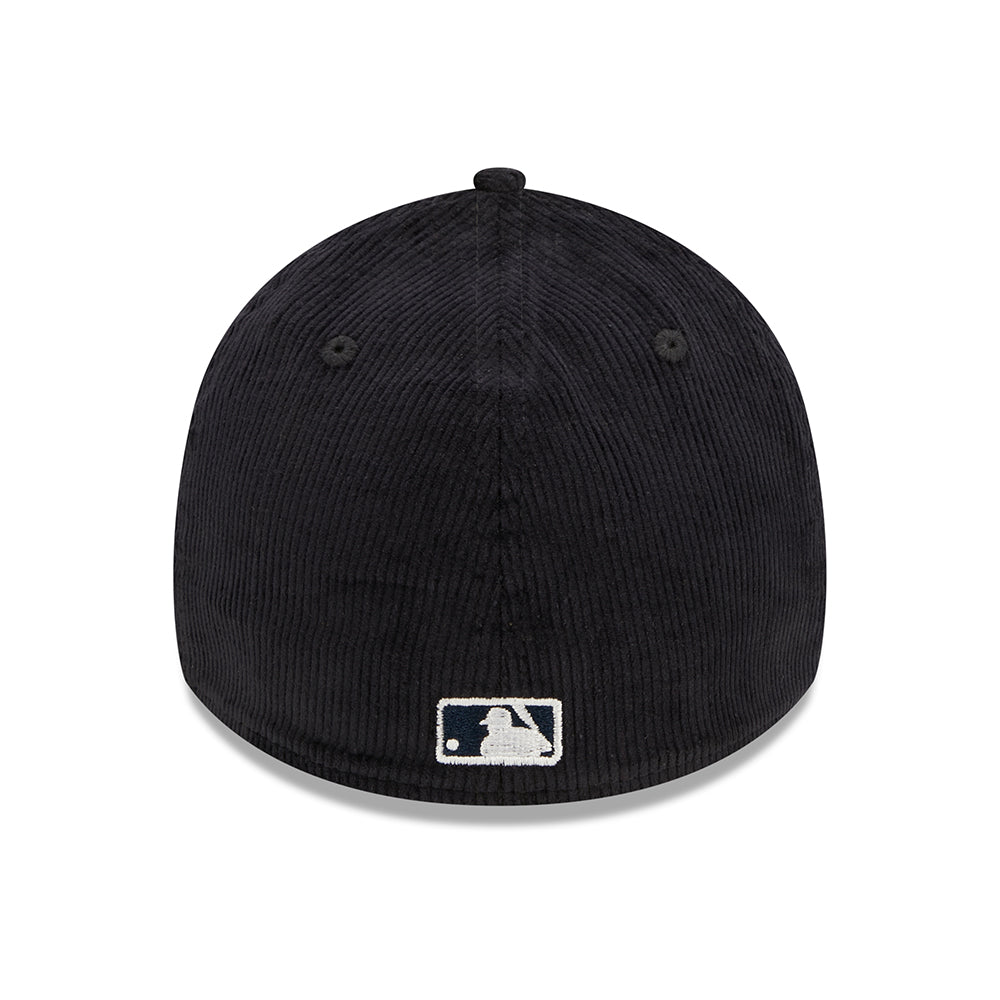 Gorra de béisbol 39THIRTY MLB Cord New York Yankees de New Era - Azul Marino-Blanco