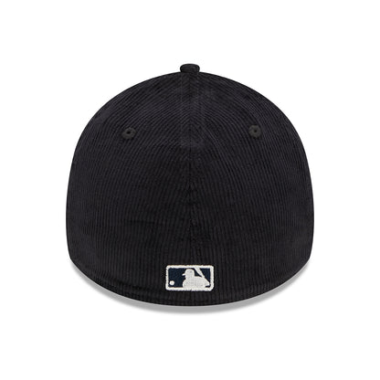 Gorra de béisbol 39THIRTY MLB Cord New York Yankees de New Era - Azul Marino-Blanco