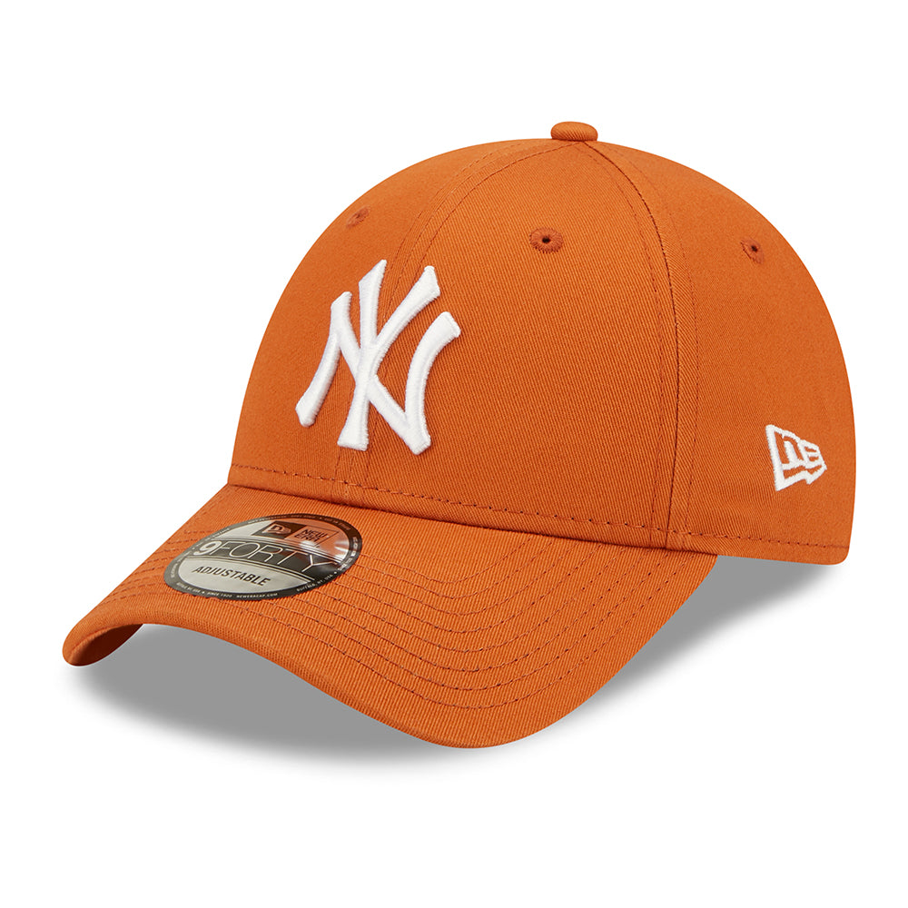 Gorra de béisbol 9FORTY MLB League Essential New York Yankees de New Era - Ladrillo-Blanco